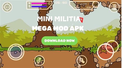 minimilitia mega mod apk.com|Mini Militia v5.5.0 MOD APK (Level 9999, Unlock Outfits, MegaMod).